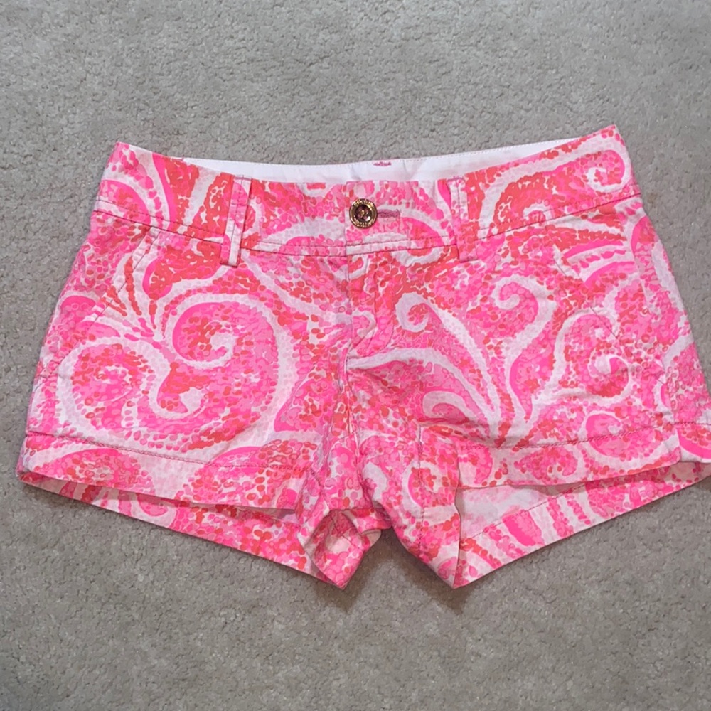 Lilly Pulitzer 00 Pink Shorts